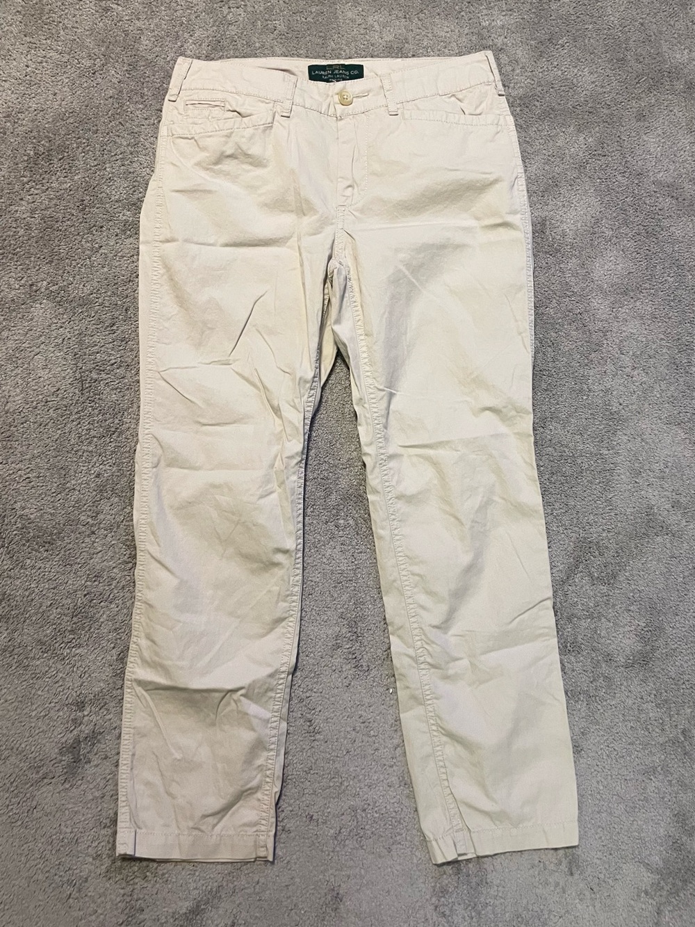 LRL Lauren Jeans Co Ralph Lauren Stretch Pants Womens 2P 28x26 Low Rise